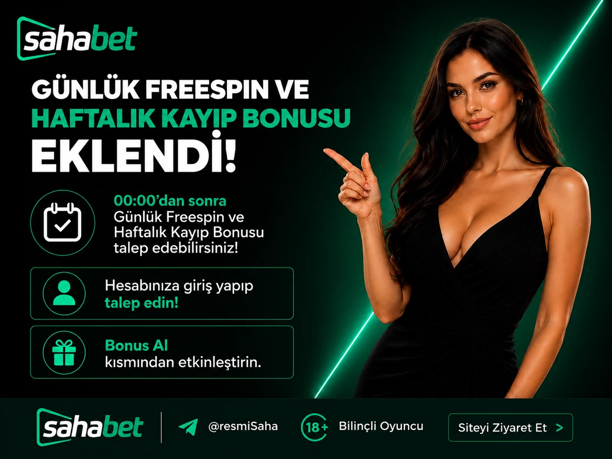 Sahabet güncel bonus görseli